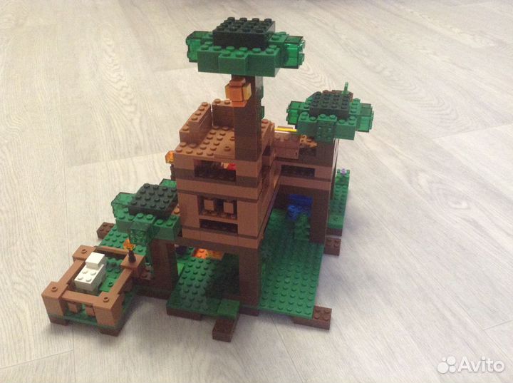 Аналог lego майнкрафт, б/у