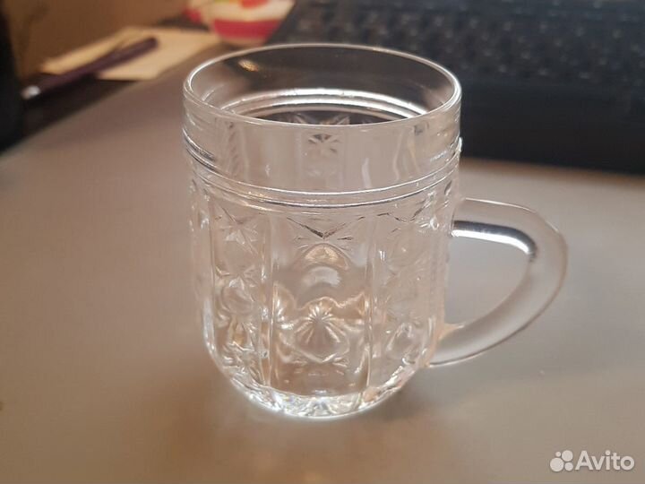 Кружка Бокал хрусталь времен СССР