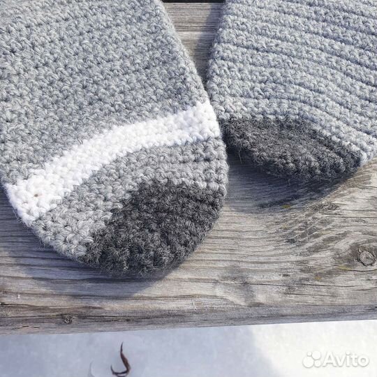 Носки шерстяные р-р 38-39 новые