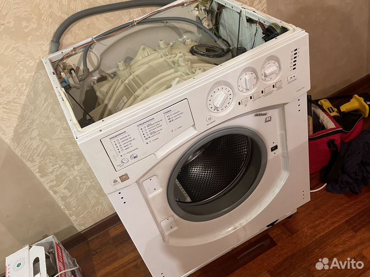 Запчасти на стиральную машину Hotpoint cawd 1297