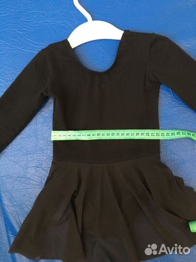 Гимнастический купальник с юбкой на 3 года