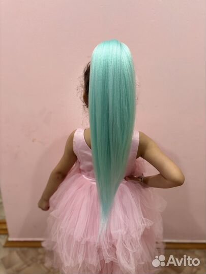 Хвост на резинке афрохвост афрорезинка