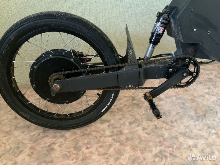 Электровелосипед мощный(электропитбайк)