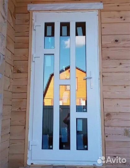 Пластиковые двери esse Установка дверей