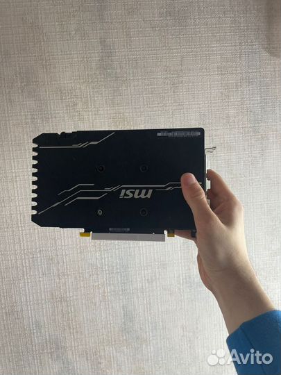 Видеокарта MSI GeForce GTX 1660 ventus XS OC 6 GB