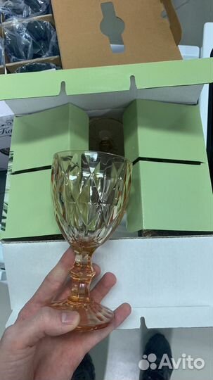 Набор бокалов новый (6 штук)