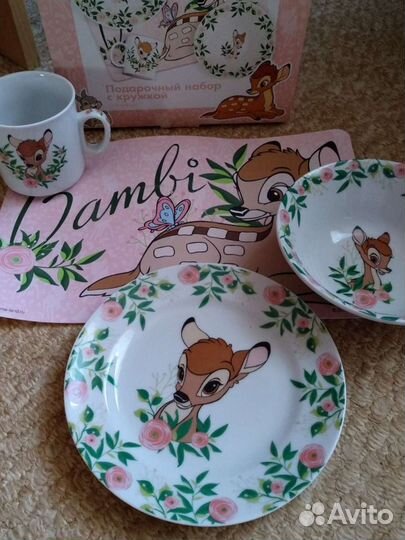 Набор столовой посуды для детей