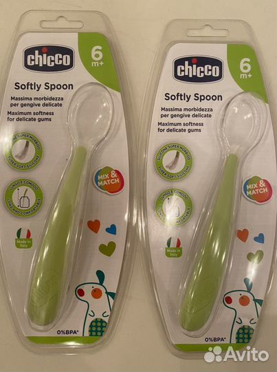 Ложка Chicco силиконовая