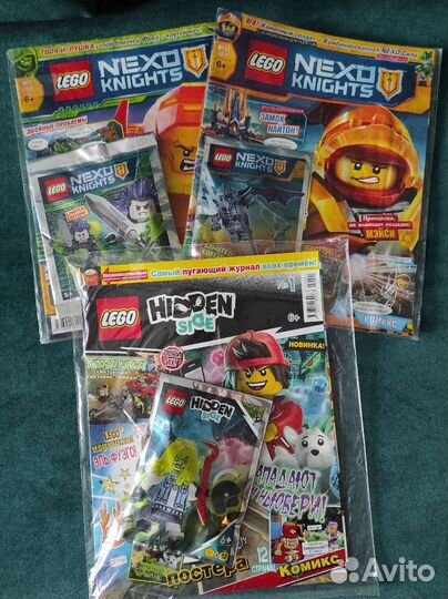 Журналы lego новые