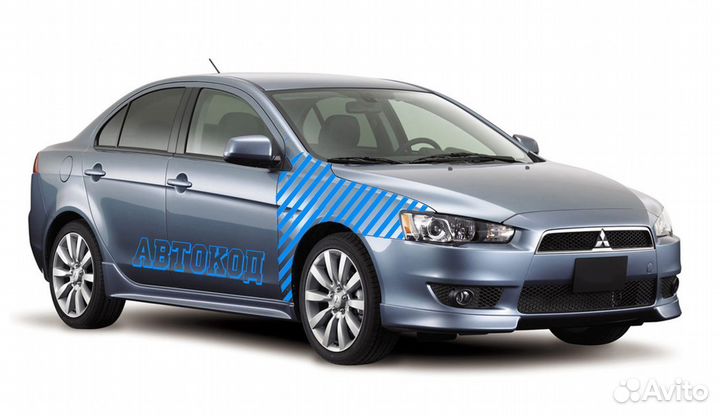 Новое переднее крыло на Mitsubishi Lancer X