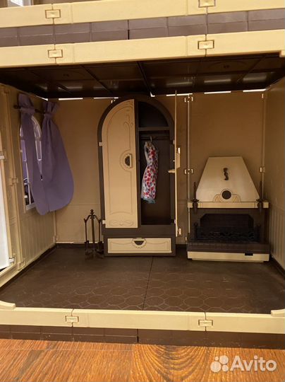 Дом для кукол коттедж с мебелью