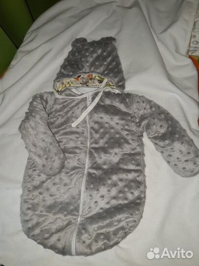 Конверт на выписку весна осень для мальчика