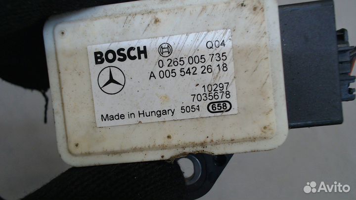 Датчик ускорения Mercedes E W212, 2010