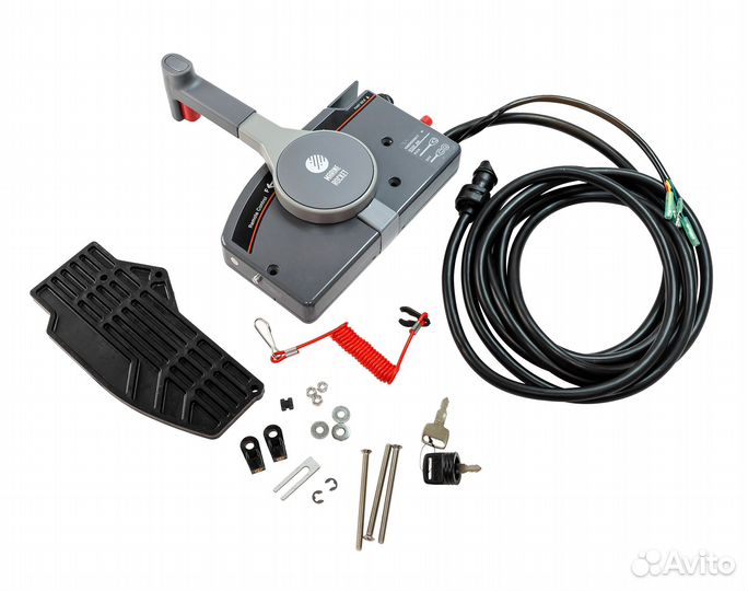 Дистанционное управление без гидроподъема, тянет газ, 7P, 5м (Yamaha 703), Marine Rocket 70348230120