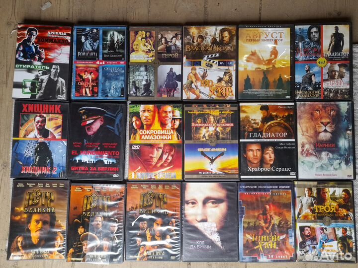Фильмы на DVD и CD