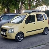 Suzuki Wagon R+ 1.3 MT, 2003, битый, 234 000 км, с пробегом, цена 300 000 руб.