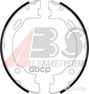 Колодки тормозные 9142 Abs