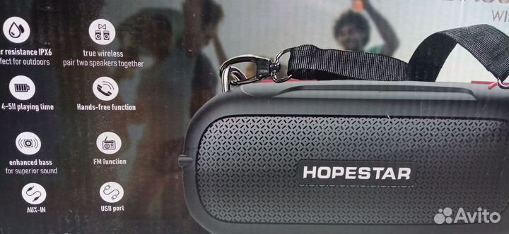 Портативная колонка Hopestar H41