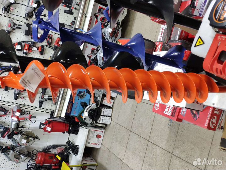 Шнек почвенный 100м 2 захода