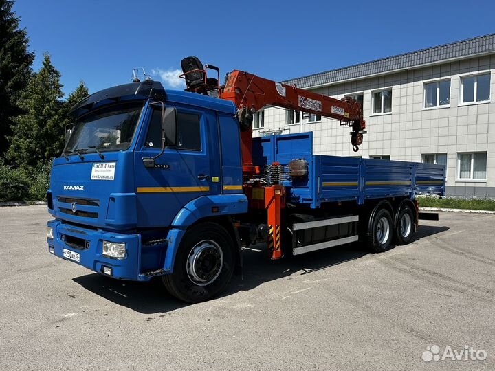 КамАЗ 65117 с КМУ, 2016