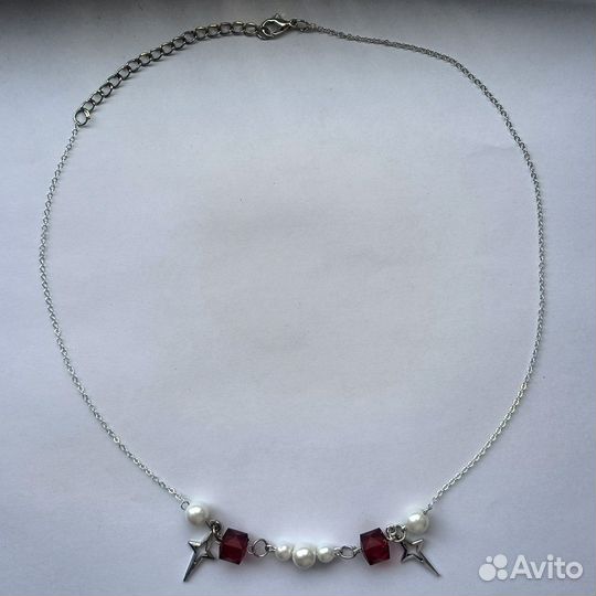 Колье, Ожерелье из бусин ручной работы