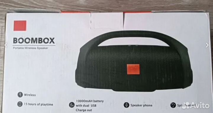 Портативная колонка jbl boombox