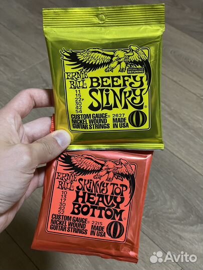 Струны ernie ball для электрогитары