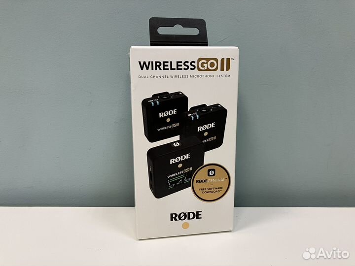 Новая Радиосистема rode Wireless GO II