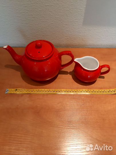 Чайник заварочный, молочник Англия