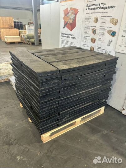 Техпластина армированная тросом 1000х250х40