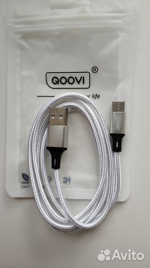 Новый Кабель Type-C Qoovi 3А