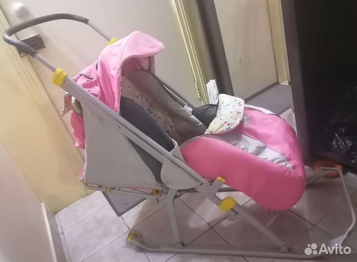 Коляска санки