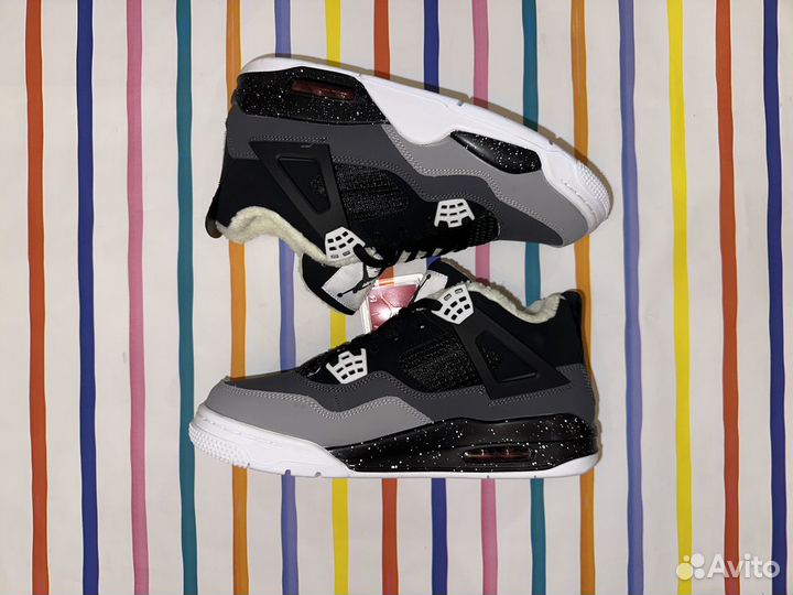 Nike Air Jordan 4 зимние с мехом