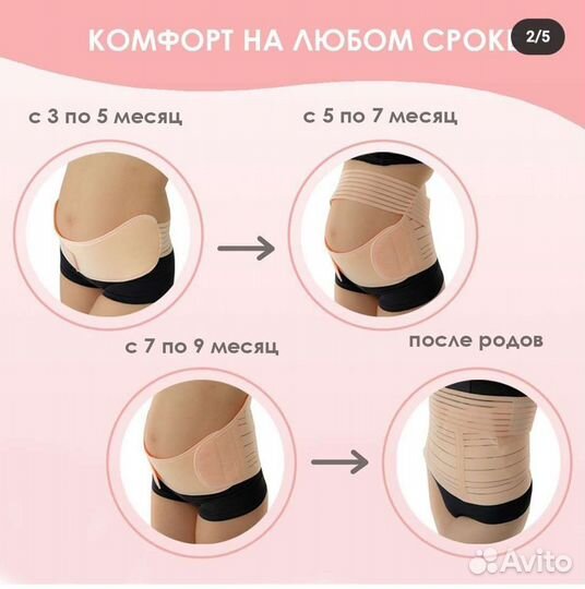 Бандаж для беременных moms.balance оригинал