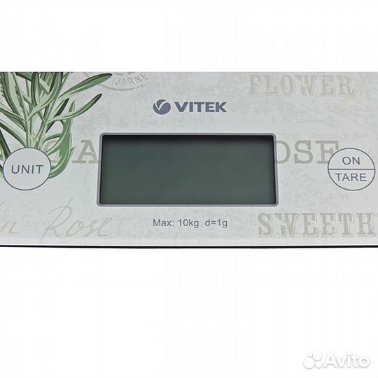 Весы кухонные Vitek VT-8020 (BL)