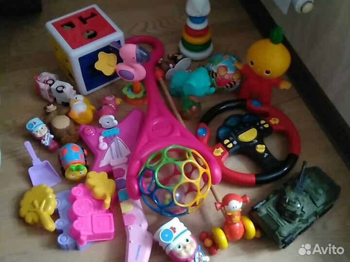 Игрушки развивающие пакетом