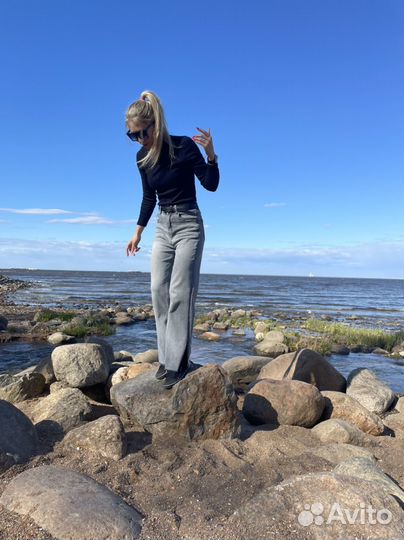 Джинсы прямые