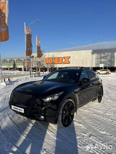 Infiniti QX70 3.0 AT, 2014, 115 000 км