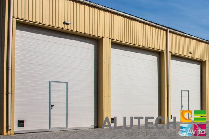 Гаражные ворота alutech