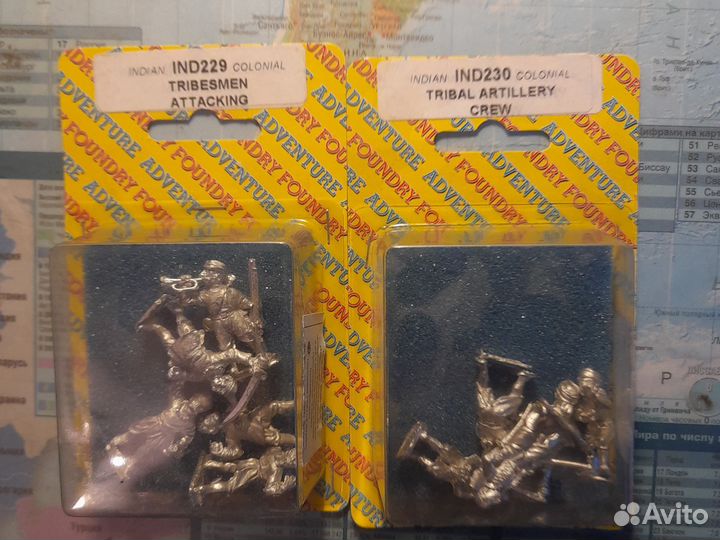 Миниатюры колониальных войн Англии