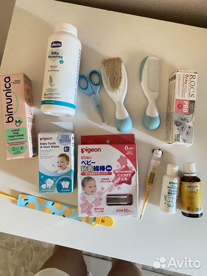 Бокс косметики для малыша (Uriage, pigeon)