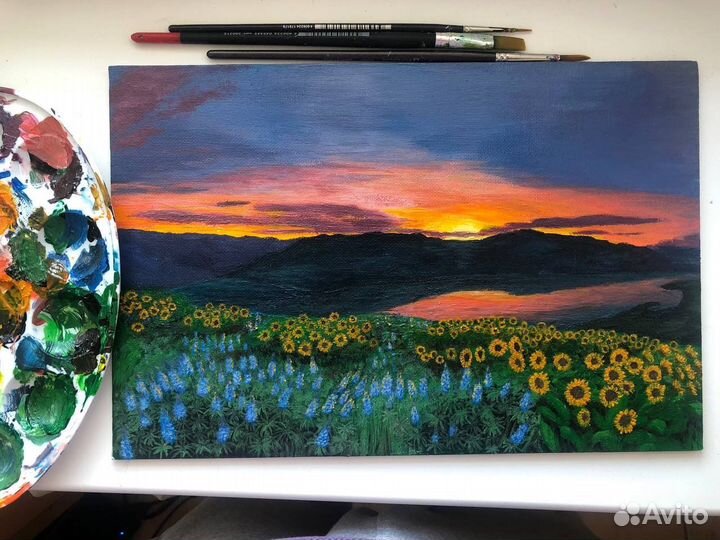 Картина акрил