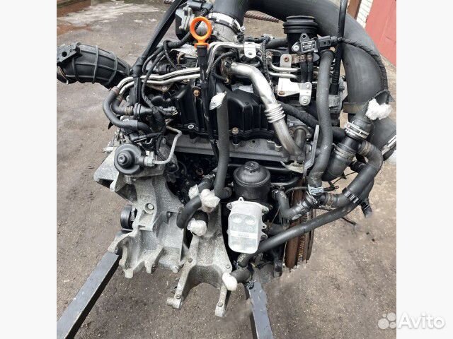 Двигатель к Volkswagen Multivan, 2015 г. 2.0л, диз