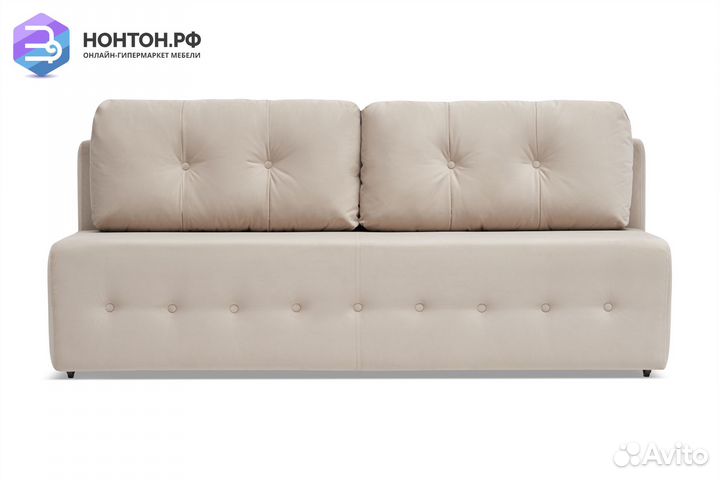 Диван еврокнижка Сити бежевый