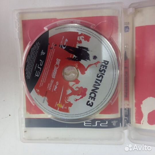 Диск Sony PlayStation 3 Resistance 3