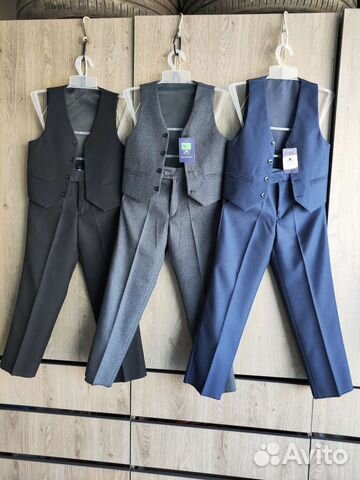 Костюм двойка(брюки+жилет) новый рост 122