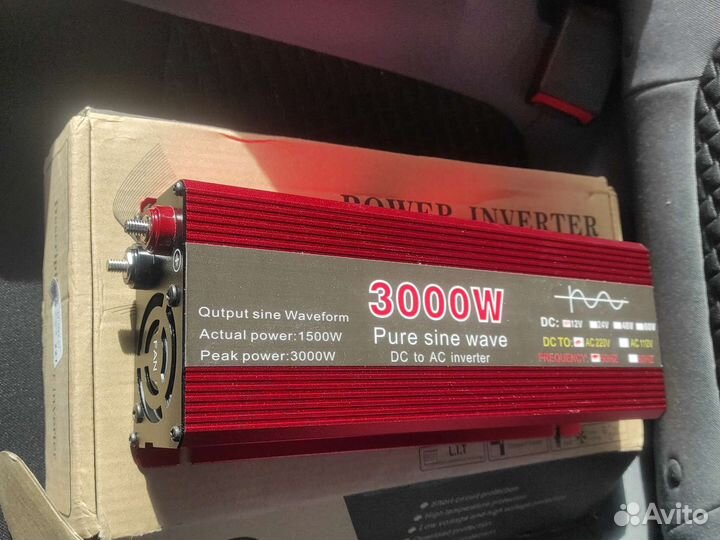 Инвертор с 12 на 220 чистый синус