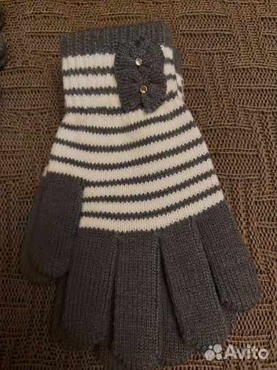 Шапка и перчатки