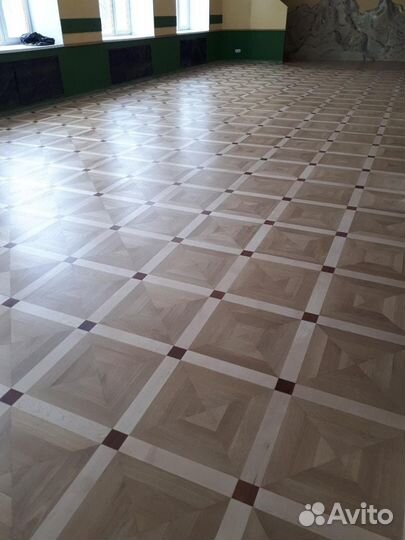 Шлифовка паркета