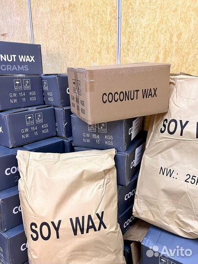 Соевый воск для свечей
